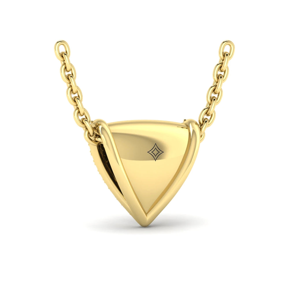 Diamond Trinity Pendant Yellow Gold