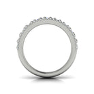 14k White Gold Sapphire & Diamond Ring, 0.65ct