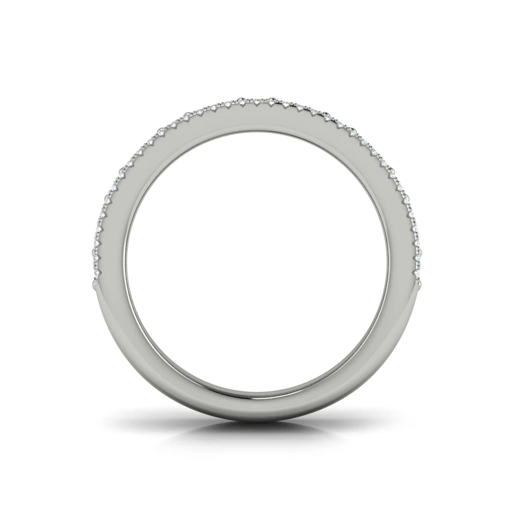 Diamond Baguette Multi-Row Ring Platinum