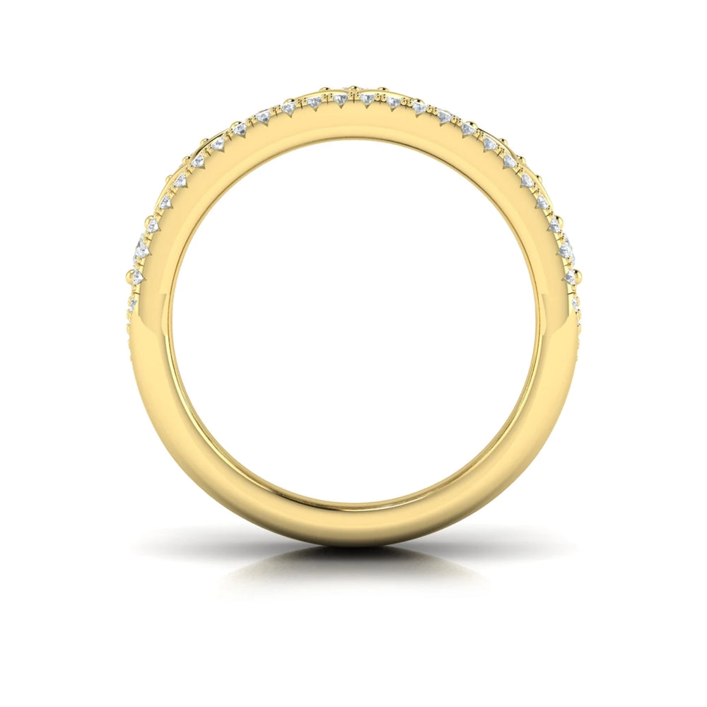 Diamond Open Vlora Star Ring Yellow Gold