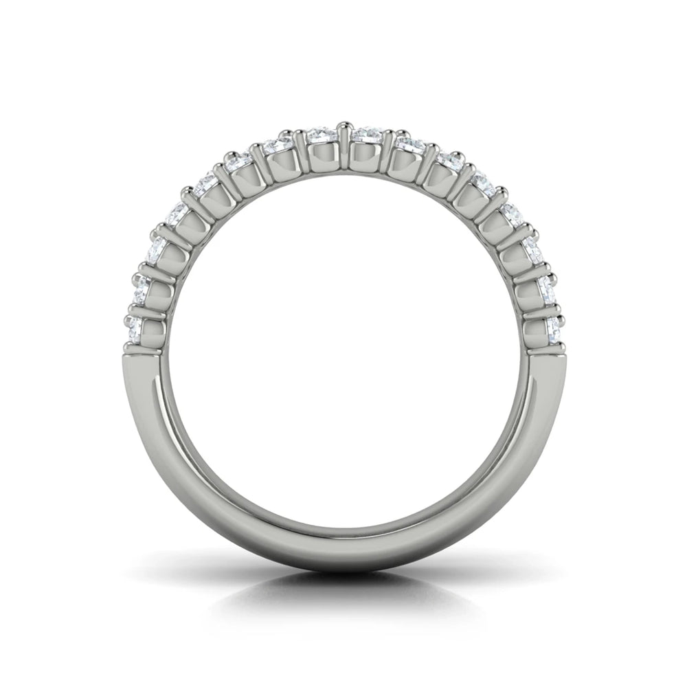 Diamond Multi-Row Statement Ring White Gold