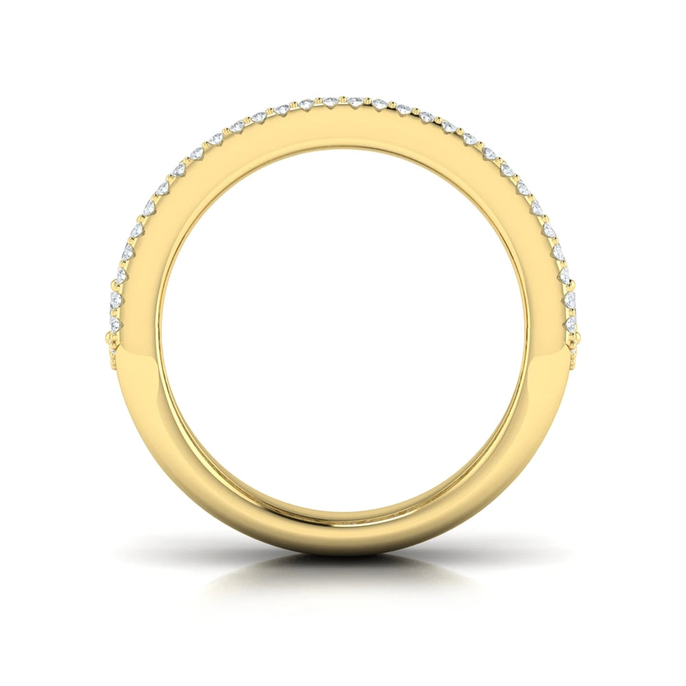 Multi Diamond and Ruby Statement Ring Yellow Gold