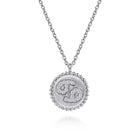 Gabriel & Co. Cancer Zodiac Necklace NK7924CA-SV5JJ