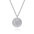 Gabriel & Co. Taurus Zodiac Necklace NK7924TA-SV5JJ
