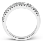 Simon G 18k White Gold Diamond Anniversary Ring MR1594 - profile
