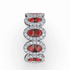 Think Like A Queen Ruby and Diamond Ring by Fana (R4478R)