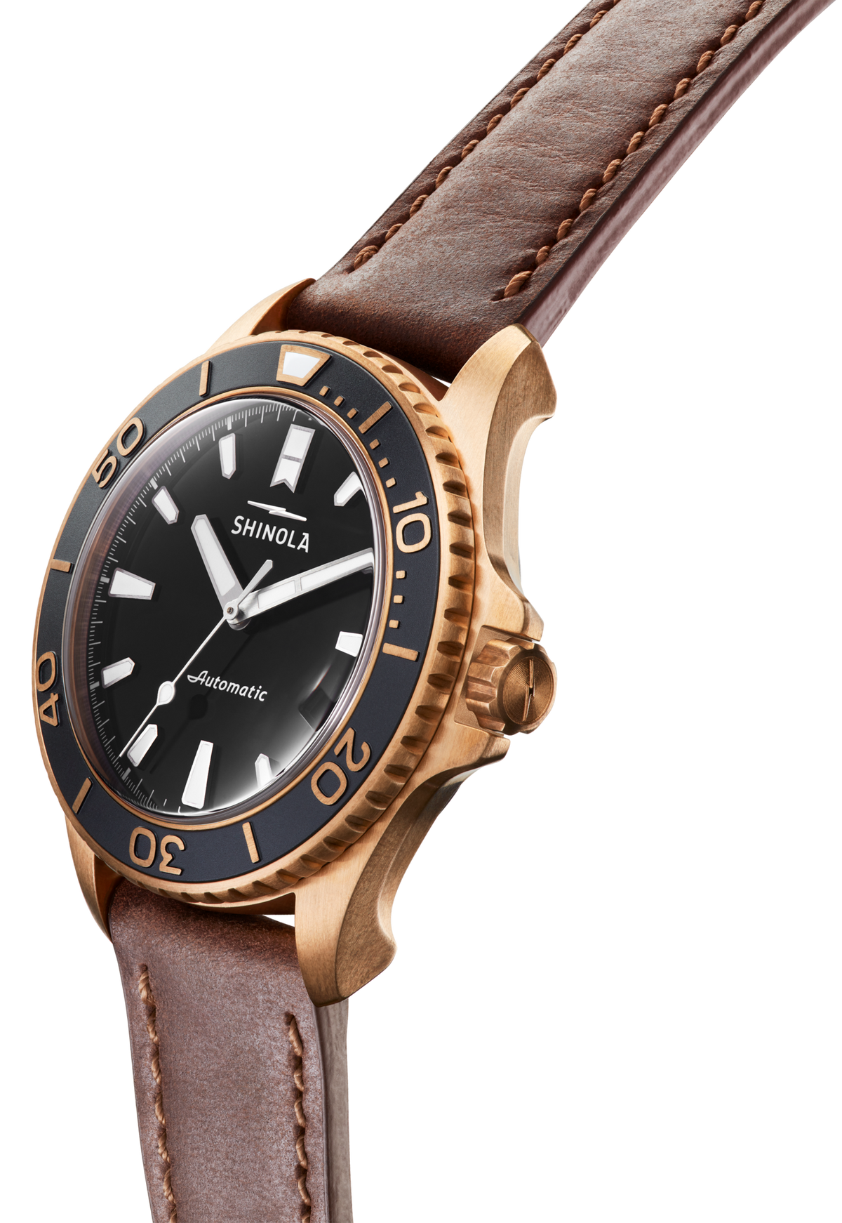 Shinola Monster 43mm Bronze Watch - view 3