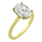 Simon G LR4196 Engagement Ring in 18k Gold with Diamonds