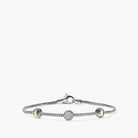 John Hardy Essentials Gold and Silver Diamond Pave Bracelet BUZZP972982DIXUM