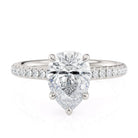 Michael M. 18k White Gold Diamond Engagement Semi-Mount, 0.45ct