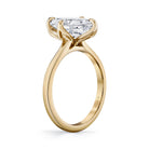Michael M Bouquet R849 High Polished Marquise Solitaire, R849HP-3MQ