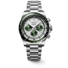 Longines Conquest Chronograph 42mm Green Ceramic Bezel L3.835.4.02.6