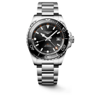 Longines HydroConquest GMT 41mm Watch, Black Dial and Bezel
