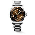 Longines HydroConquest GMT 41mm Brown Bezel Dial L3.790.4.66.6