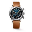 Longines Avigation BigEye 41mm Chronograph Watch with Blue Dial