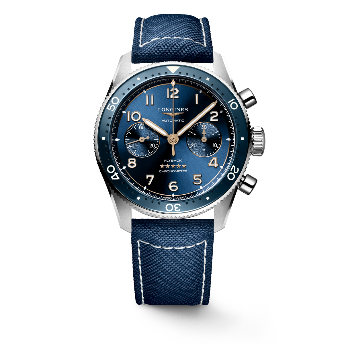 Longines Spirit Flyback Chronograph L3.821.4.93.2