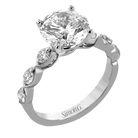 Simon G LR3305 Wedding Set Semi-Mount